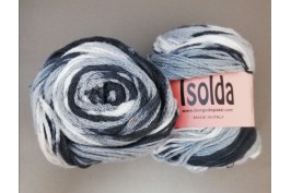 Isolda nr 5 wit - grijs - zwart